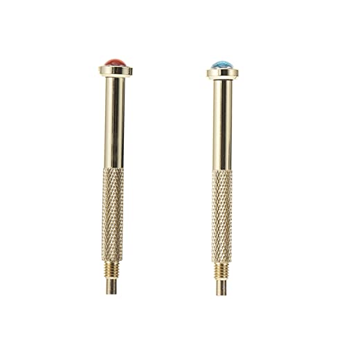 IWOWHERO Nail Art Supply 2pcs Dangle Piercing Claw Tool Handhold Drill for Charm Random Color