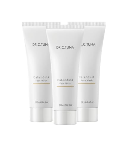 FARMASi Calendula Face Wash Set of 3 Gentle Daily Foaming Cleanser Natural Calendula ExtractHydrating & Refreshing Formula – 100 ml / 3.38 fl Oz image 2