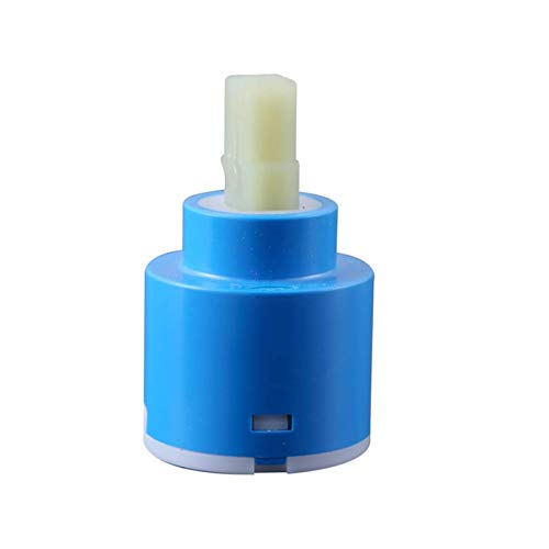 JMFHCD Robinet mitigeur à cartouche en céramique 35 mm/40 mm chaud et froid à faible couple Accessoires de robinet rotatif Base plate Cover