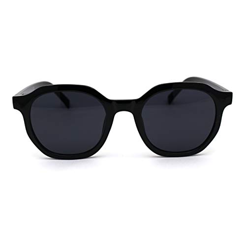 SA106 Retro Vintage Plastic Horn Rim Hipster Sunglasses