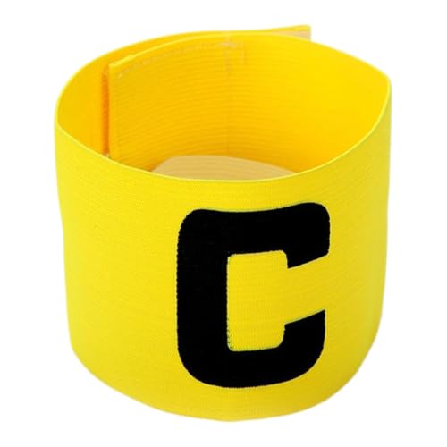 Banda de marcador de líder deportivo, banda de capitán ajustable, accesorio de identificación de equipo de fútbol, equipo atlético de voleibol, brazalete elástico de campo, herramienta profesional de
