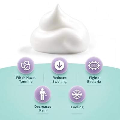 Mama & Wish Witch Hazel Foam and Pad Liners Bundle - Postpartum Essentials