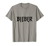Justin Bieber Black Bieber Logo T-Shirt