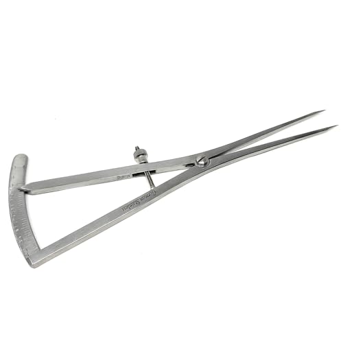 Calibrador Ajustable para Cuero Acero Inoxidable 0-40mm miniatura 1
