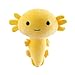 GXNINEF Lot De 8 - Poupée De Dessin Animé Dinosaure Hexagonal Doux, Jouet en Peluche Salamandre, Figurine en Peluche Mignonne Salamandre, Cadeau De Collection pour Enfants Adultes - Beige,G