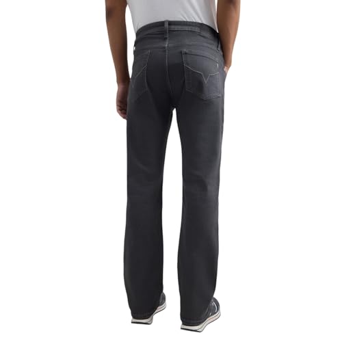 Image of Pepe Jeans Men's Bootcut Fit Jeans | Mid Rise | Stretchable Fabric | Jeans for Man