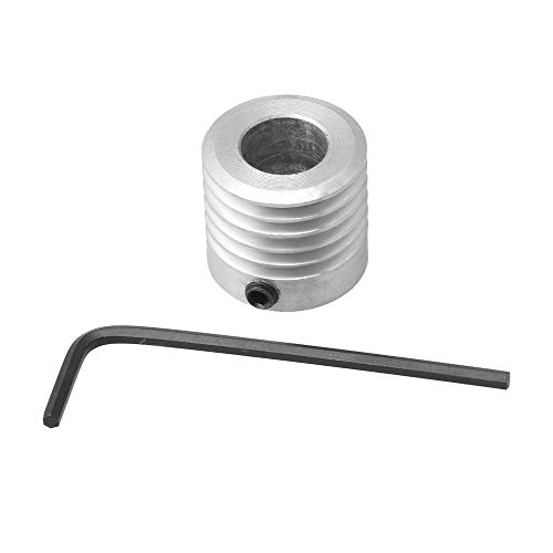 BQLZR PJ Multi-Ribbed Belt Pulley Drive Pulley Outer Diameter 19mm Inner Hole 10mm for Lawnmowers