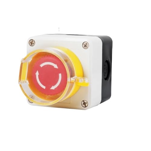 Bouton-poussoir démarrage ascenseur 1P 5A boîte commande arrêt urgence IP65