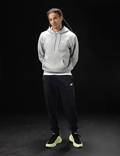 Nike Pants M NK Club Knit Jogger, Black/White, FQ4330-010, XS