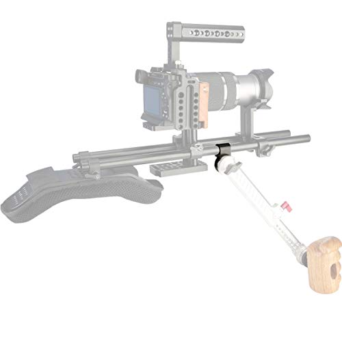 Niceyrig Rosette Adapter With 15Mm Single Rod Clamp, M6 Thread Rosette Mount Applicable For Camera Video Support System #TOP6