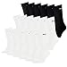 Produktbild PUMA 18 Paar Socken Cush Crew Sportsocken Tennis Socken Unisex, Socken & Strümpfe:39-42, Farbe:weiß - schwarz