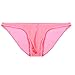 Avidlove Men Briefs Breathable Ice Silk Triangle Bikinis Multi-packs (3XL = US XL, Style1--1 Pack-Pink)