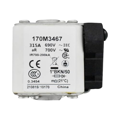 Fusible 170M3469 et 170M3467 pour protection de puissance industrielle