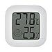 Reheyre Miernik wilgotności cyfrowy miernik temperatury wygodny precyzyjny pomiar kompaktowy mini cyfrowy LCD wewnętrzny czujnik temperatury miernik wilgotności do szklarni, piwnicy, wilgotności, gitary 3,5 cm B