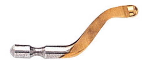 SHAVIV 29096 B10 TIN Coated Blades for Left Handed Users (B10PL) (Pack of 10)