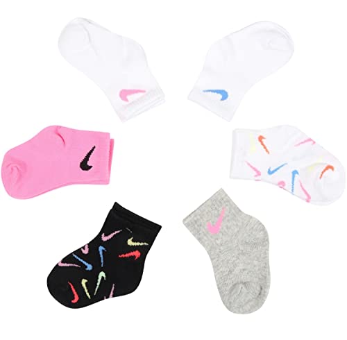Nike Swoosh Ankle Socks 6-Pack (Infant/Toddler/Little Kid)2