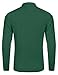 COOFANDY Mens Cardigan Sweater Casual Slim Fit V-Neck Button Down Knitted Sweaters Green