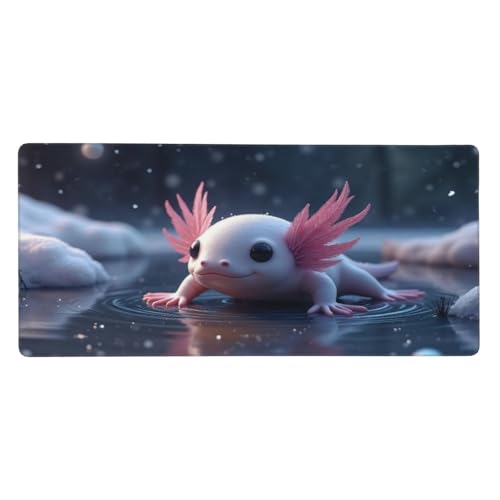 Grand tapis de souris de jeu rose pour stabiliser clavier et souris PC