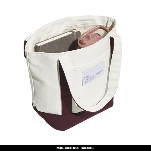 Image of adidas Canvas Court Tote Bag | Roomy Interior, Interior Pockets, Comfortable Straps, Durable Build, Everyday & Court Ready