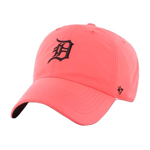 Casquette Detroit Tigers 47 Clean Up - Neon Red Taille Unique