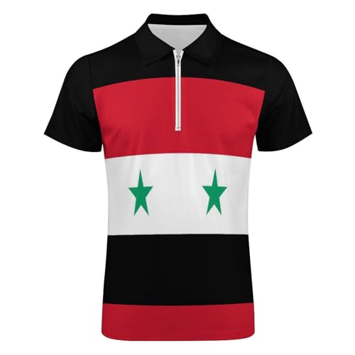 Polo Outdoor et Golf Homme à Manches Courtes T-shirt Noir Stretch Confortable
