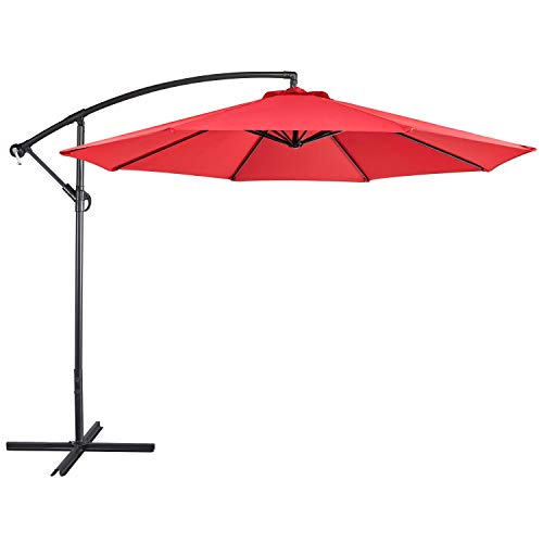 Yaheetech 10ft Offset Umbrella