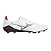 Mizuno P1GA233009 Morelia Neo 4 Japan Men's Soccer Cleats 2E White x Black, multicolor (white / black), 25.5 cm