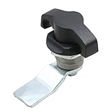 Telescopic Tongue Lock Compression Type Distribution Box Lock Industrial Electric Cabinet Door Cylinder Lock 1Pcs