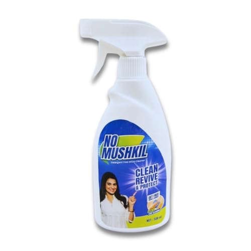 NOMUSHKIL The All-in-One Mica Cleaner | Powerful Stain Removal for Laminates | Removing Gum | Adhesive And Oil Stains-500ML With Free Scrub (Pack of 1)