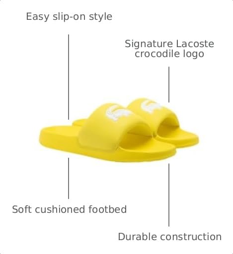 Image of Lacoste Men's Serve Slide 1.0 Sandals