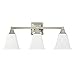 Sea Gull Lighting 4450403-05 Three 4450403-05-Three Light Wall/Bath, Chrome
