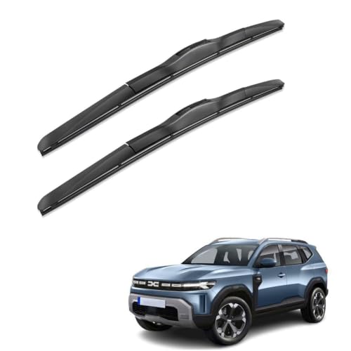 Image of Oshotto Frameless (O.E.M Type) Wiper Blades Compatible with Renault Duster 2026 (20 inch / 20 inch)