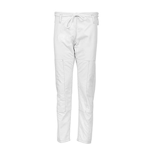 Ultra Light Bjj Kimono Gi Uniform - Brazilian Jiujitsu - Very Light Weight 100% Cotton 10Oz Canvas (White Belt Included) (White, K-00), U1996-98 #TOP4
