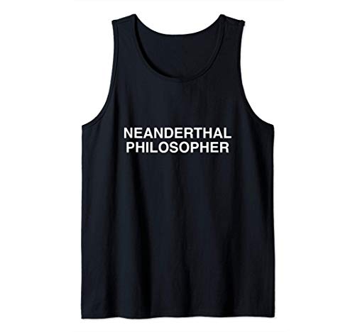 Neanderthal Philosopher Camiseta sin Mangas