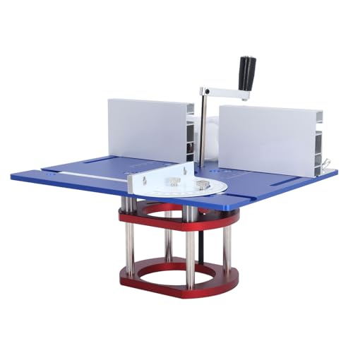 Base de levage de routeur manuel Cocoarm en alliage bleu pour table de fraisage