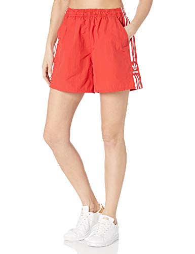 adidas Originals Women's Shorts, Lush Red/White, M