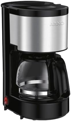 Cafeteira Elétrica Arno Perfectta Inox 0,6L CFPI, até 15 Xícaras,...