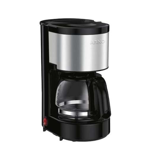 Cafeteira Filtro Perfectta 600ml Cfpi Arno Perfectta Preto E Inox 110v