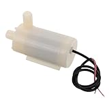 Abaodam Mini Bomba de Agua Sumergible USB bajo Ruido Plástico Duradero y Fácil Instalación para Fuente y Sistema de Enfriamiento