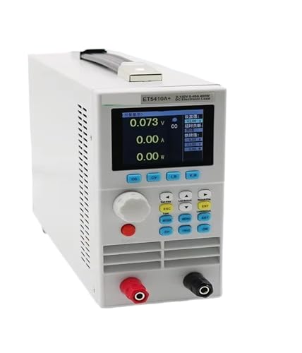 Carga electrónica digital CC de 500V y 40A con modos CV, CR y CP de alta precisión