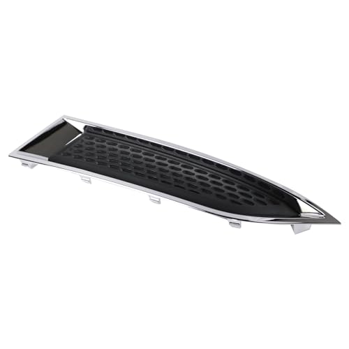 Image of Fog Light Grille Cover Compatible with 2013-2016 GMC Acadia 2017 Limited Left Driver Side Bumper Cover Grille With Chrome Molding Front Upper Mounts Below Head Light # GM1038155 20982401