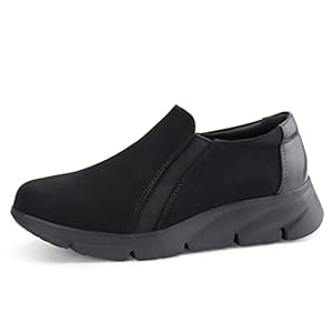 Ortho+rest Women Comfortable Slip on Shoes Work Loafers Bunion Dress Shoes
