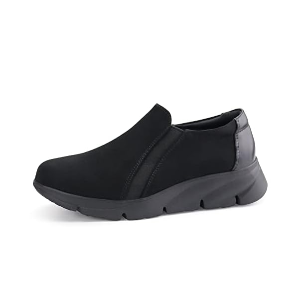 Ortho+rest Women Comfortable Slip on Shoes Work Loafers Bunion Dress Shoes