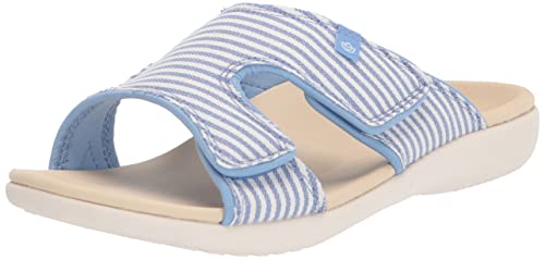 Sandale glissante Spenco bleu Carolina pour vos promenades d'été