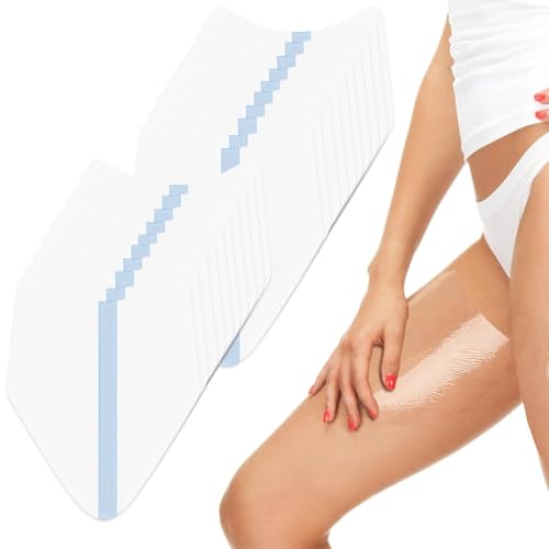 GXGM 20 cintas transparentes para levantamiento de muslos, cintas para levantamiento de muslos, pegatinas invisibles para levantamiento de piernas, bandas antirozaduras para muslos