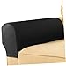 STOBAZA High Elastic Pu Sofa Armrest Covers Washable Couch Arm Protectors for All Sofa Styles Easy Installation Fit for Living Room and Home Use