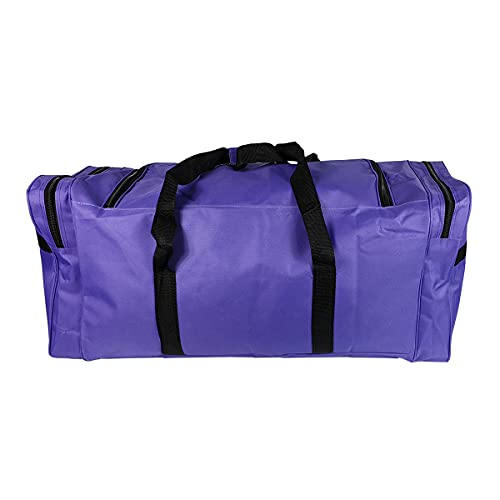 Grote sporttas, XL, 110 l, voor sport, fitnessstudio, reizen, camping, opslag, waterdicht, violet - Image 3