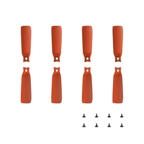 Hélice de drone 4 pouces 4022F pale rotative CW CCW pack de 8 rouge