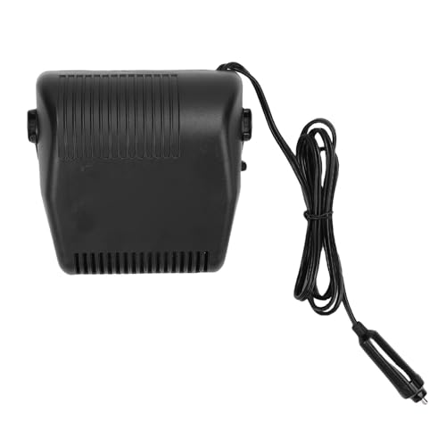 Cocoarm Chauffage Voiture, 150W Dégivreur Déshumidificateur Débuéeur Pare-brise Rapide avec Ventilateur, Câble de 130cm, pour Voiture Camion Véhicule Chauffage