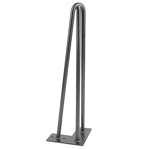 BAKAJI Set 4 Gambe da Tavolo Altezza 40 cm in